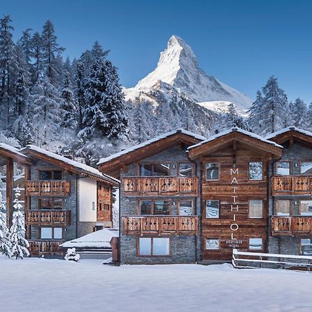 Matthiol Boutique Hotel Zermatt Exterior foto