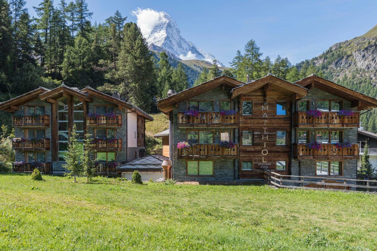 Matthiol Boutique Hotel Zermatt Exterior foto